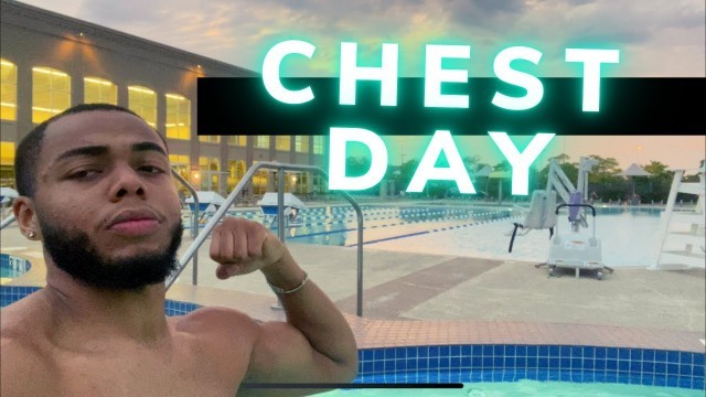 'CHEST DAY @ LIFETIME  FITNESS'