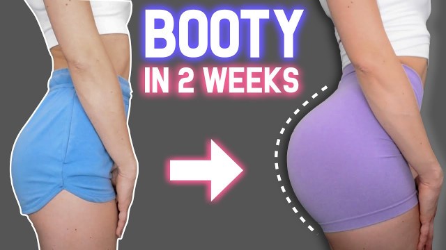 '2 WEEK BOOTY Challenge YOU HAVEN\'T DONE BEFORE! Get RESULTS - At Home, No Equipment'