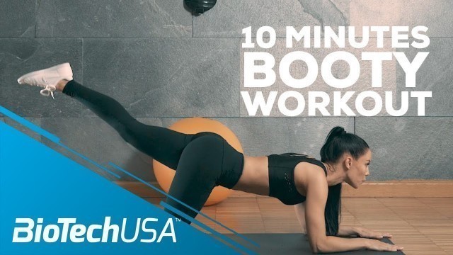 'Home Booty Workout: 10 minutes booty shaping with Stephanie Davis | No Equipment (2019)'