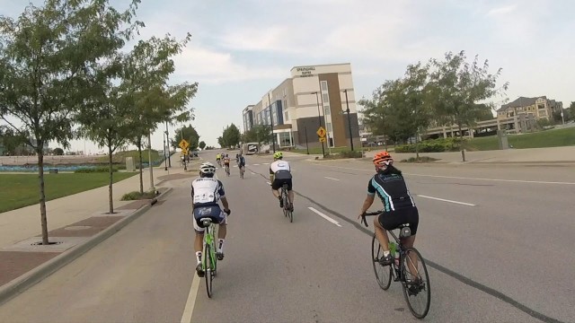 'Lifetime Fitness Lenexa Community Ride on City Center'