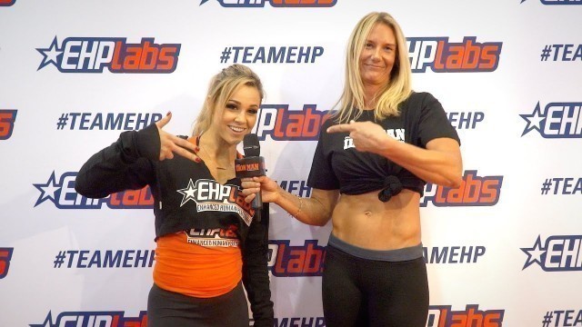'Stephanie Sanzo at the Melbourne Fitness & Health Expo 2016'