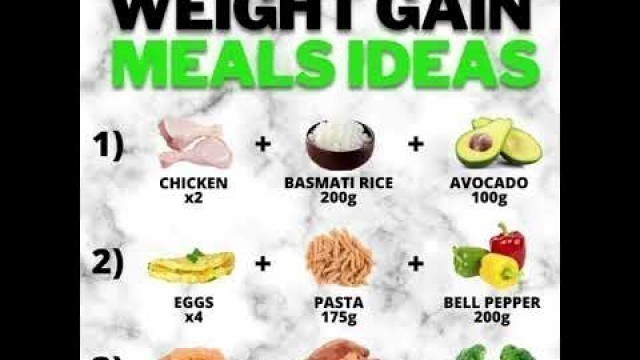 'Weight gain ideas #viral #food #health #diet #fitness #weightgain #shorts #chicken #rice #egg #fish'