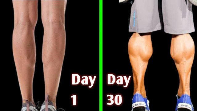 'Workout for calf muscle at home'